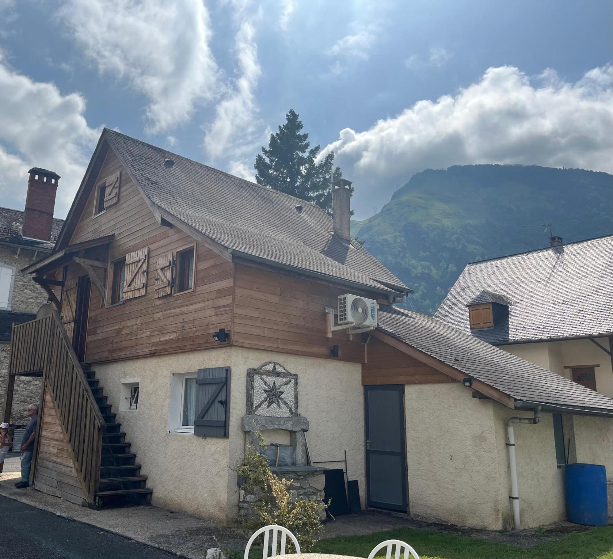 Appartement Cocoon Avec Jardin Et Vue Montagne Laruns Buitenkant foto
